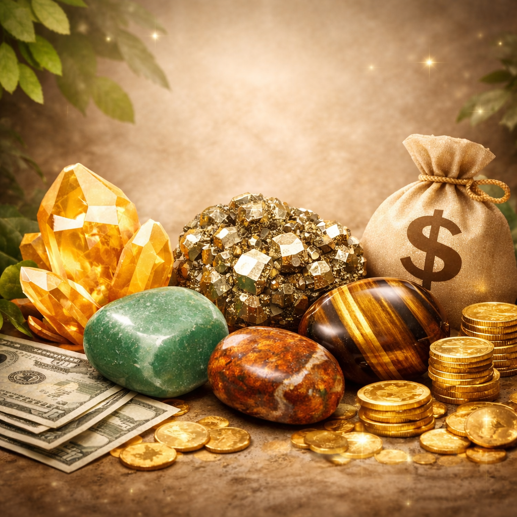 Les pierres de prospérité et d’abondance | Lithothérapie & réussite