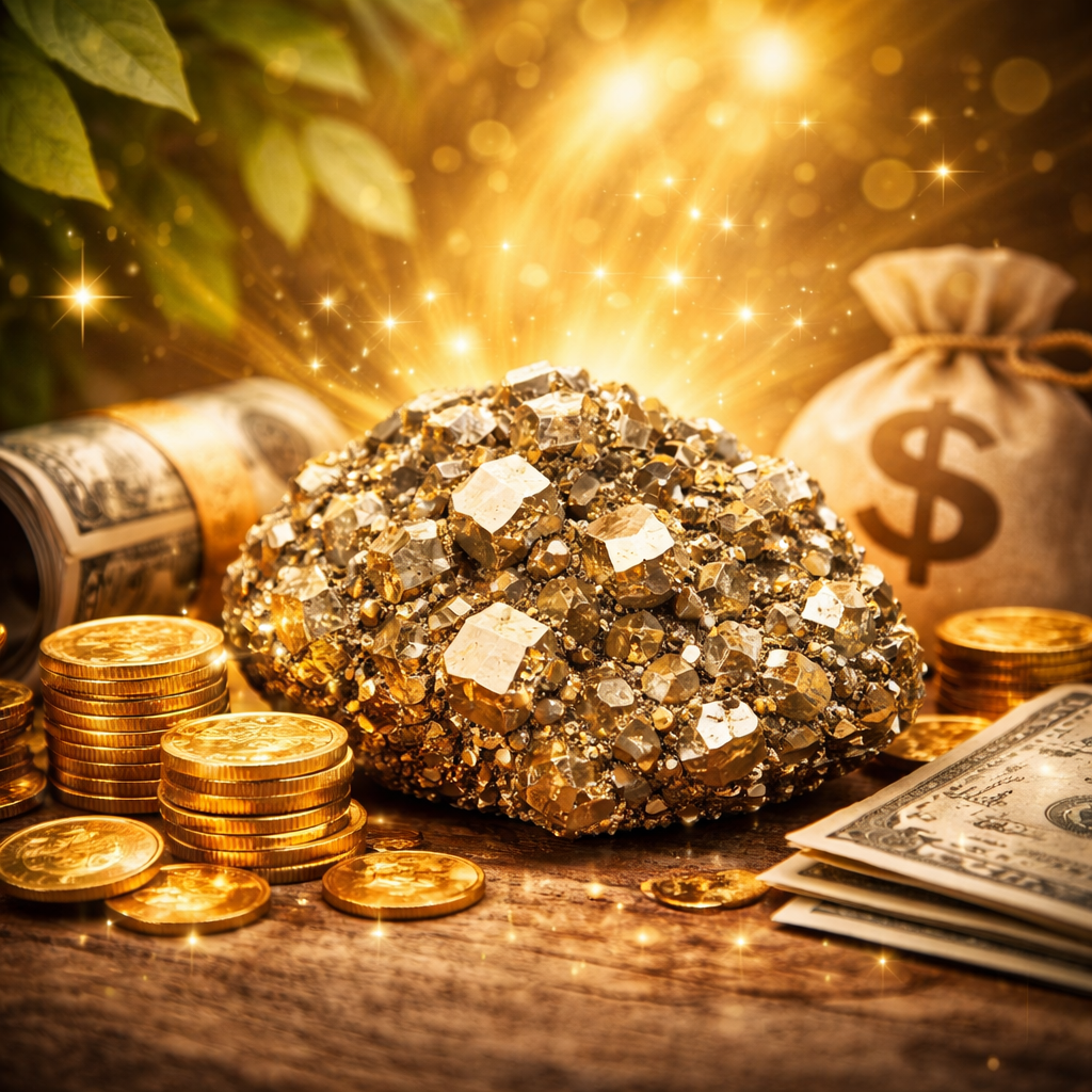 La pyrite, la pierre du succès : vertus et usages