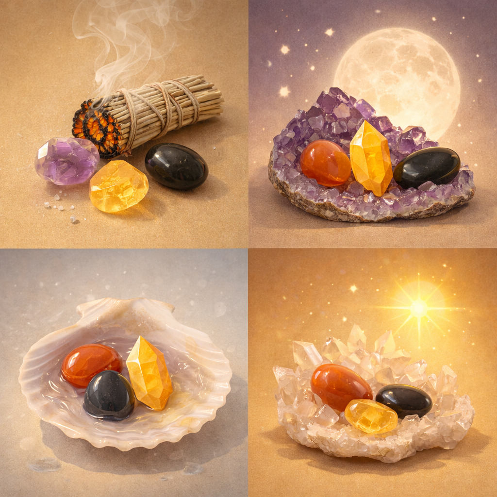 Les différentes méthodes de purification des pierres | Lithothérapie