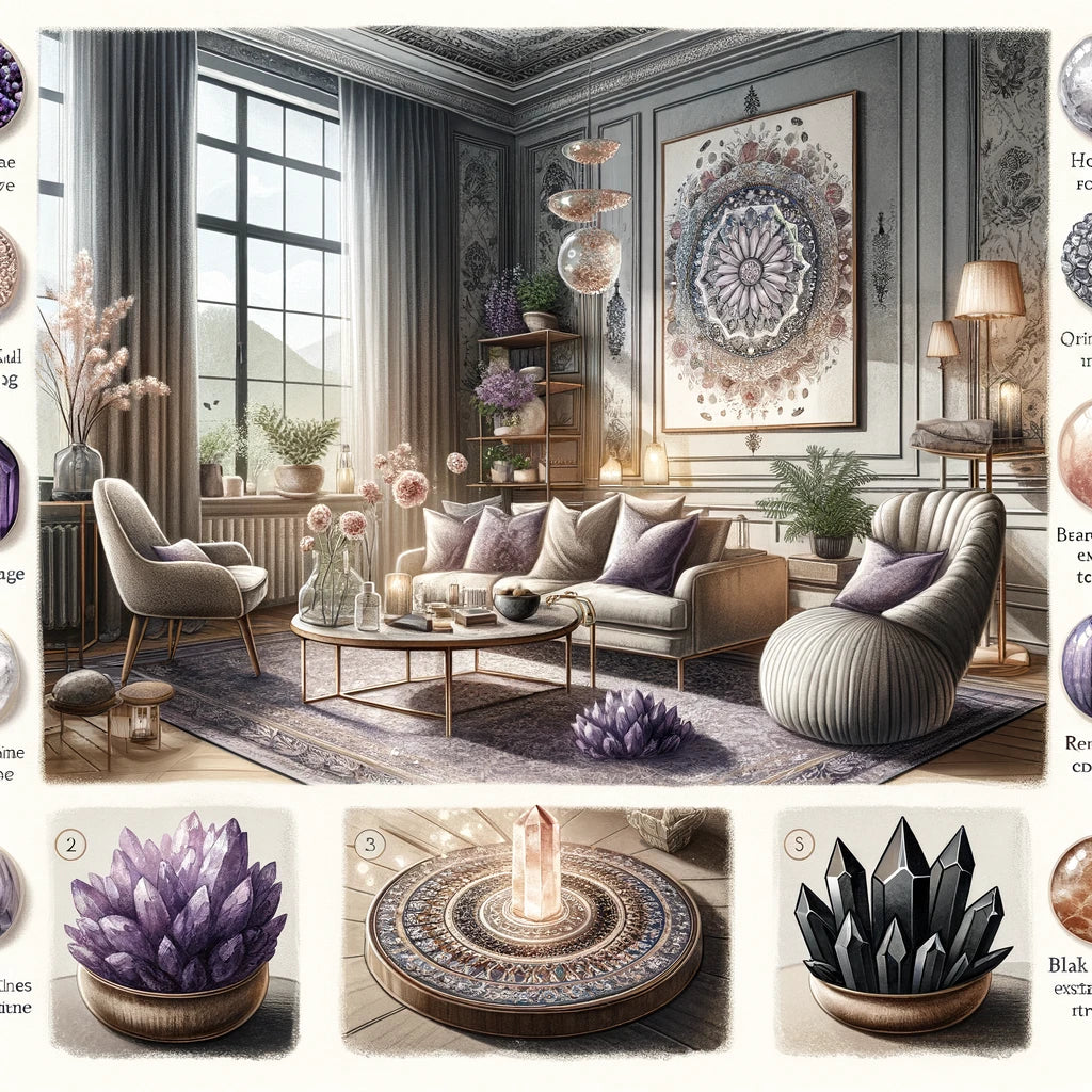 Éclairez votre Intérieur avec la Lithothérapie : Des Pierres Précieuses pour une Décoration Harmonieuse