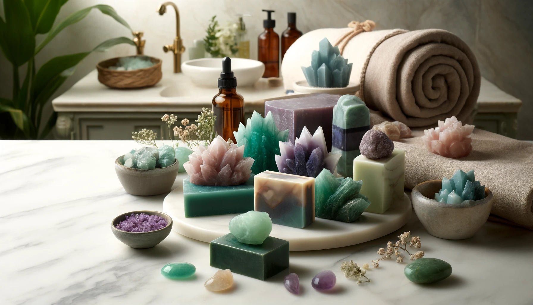 L'Art de la Douceur Naturelle : Découvrez les Savons en Forme de Pierres