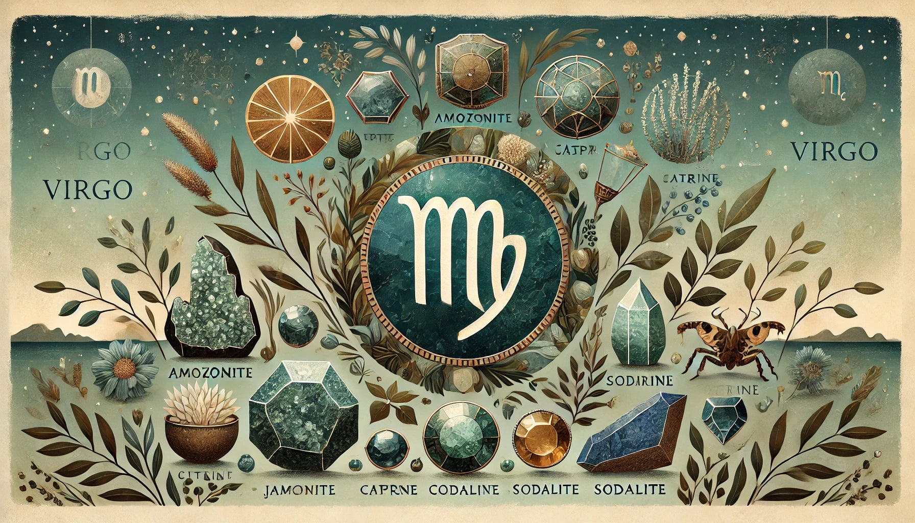 Les Pierres Précieuses et le Signe Astrologique de la Vierge : Apportez Clarté et Équilibre à Votre Vie