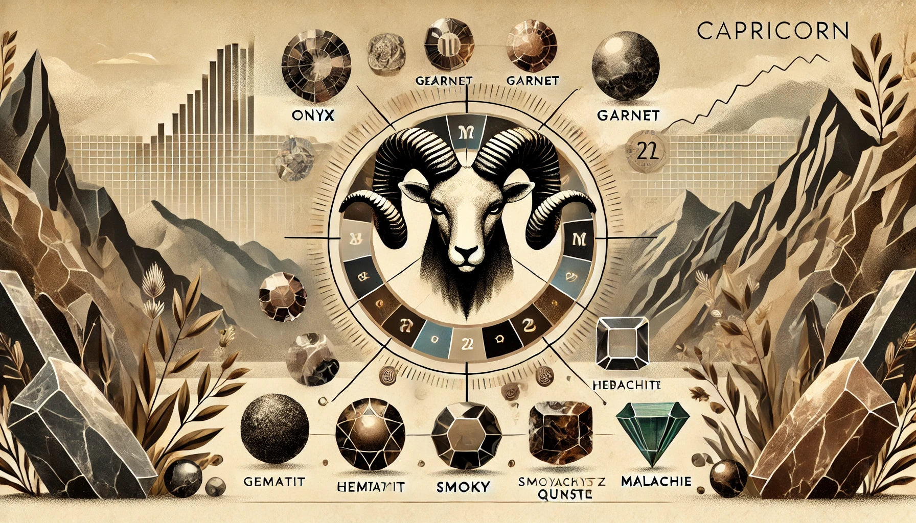 Les Pierres Précieuses et le Signe Astrologique du Capricorne : Renforcez et Équilibrez Votre Énergie