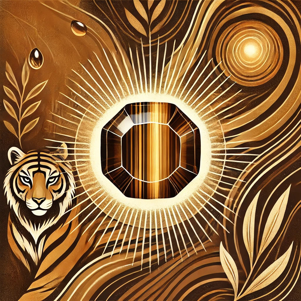 L’œil-de-tigre : une pierre pour le courage et la protection