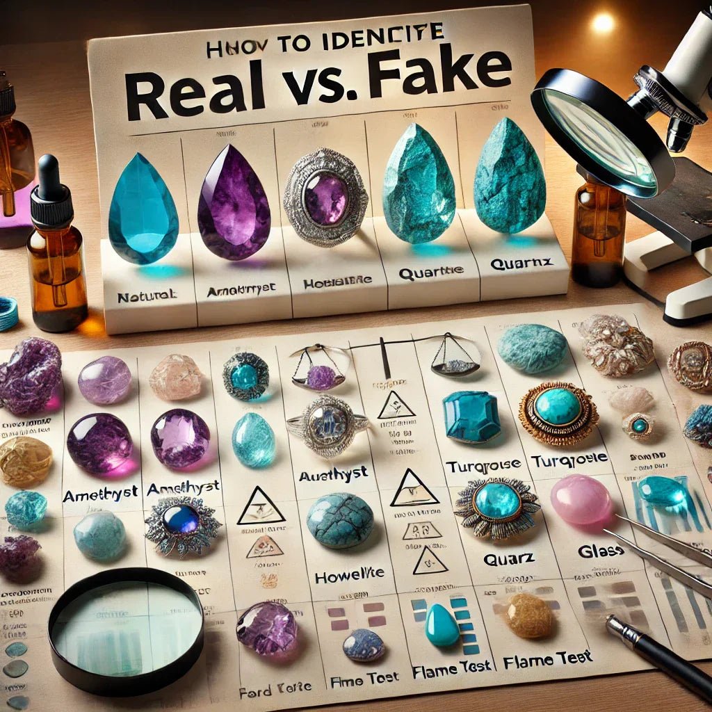 Comment reconnaître une pierre véritable d’une imitation ?