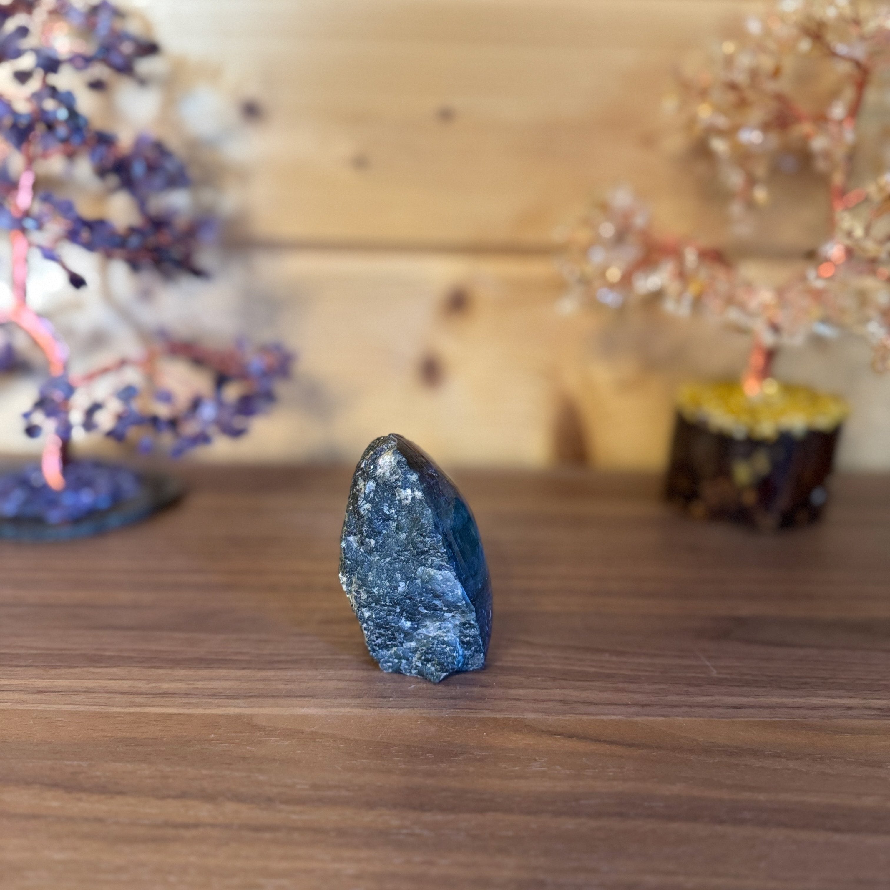 Labradorite bleue 1 face polie n°44