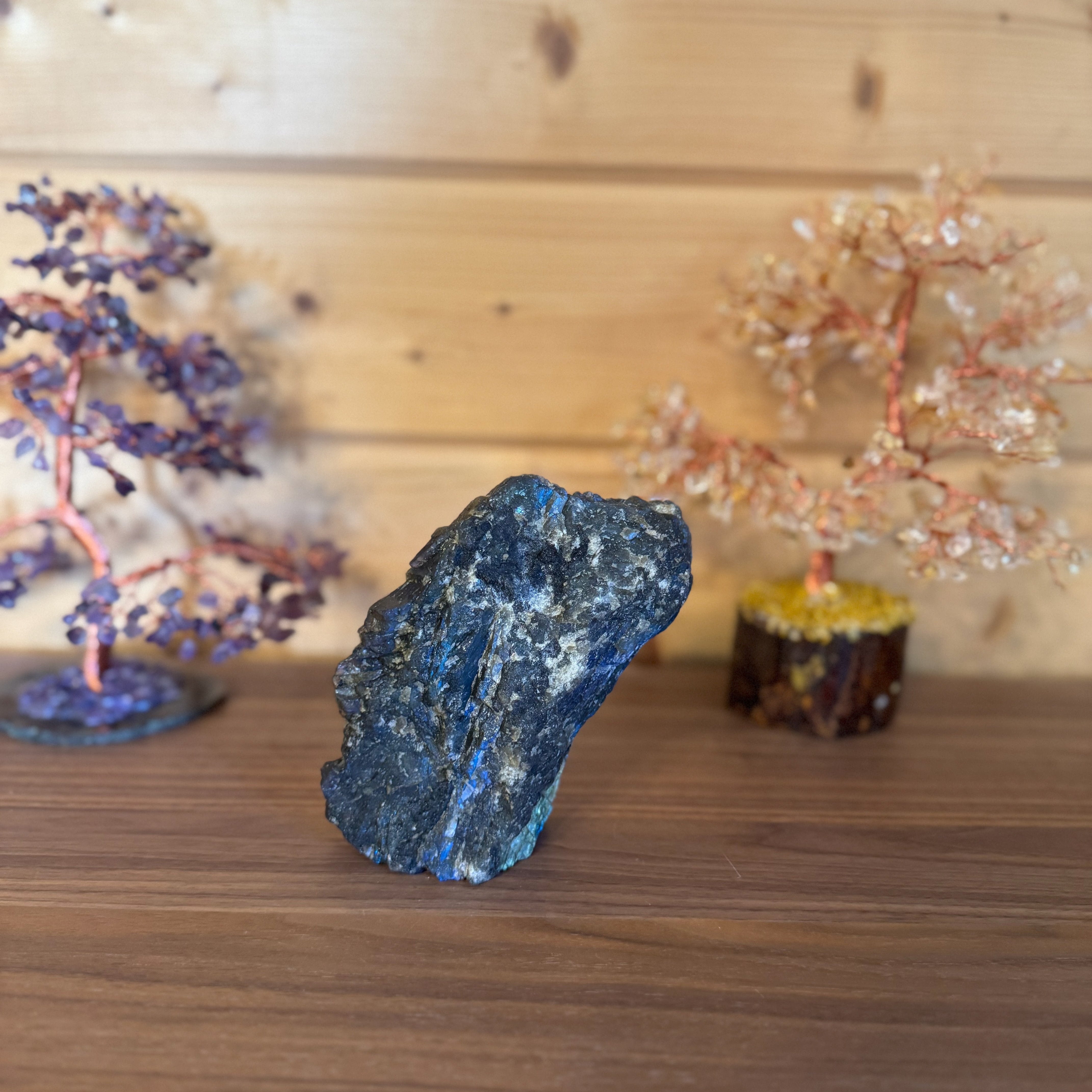 Labradorite bleue 1 face polie n°55