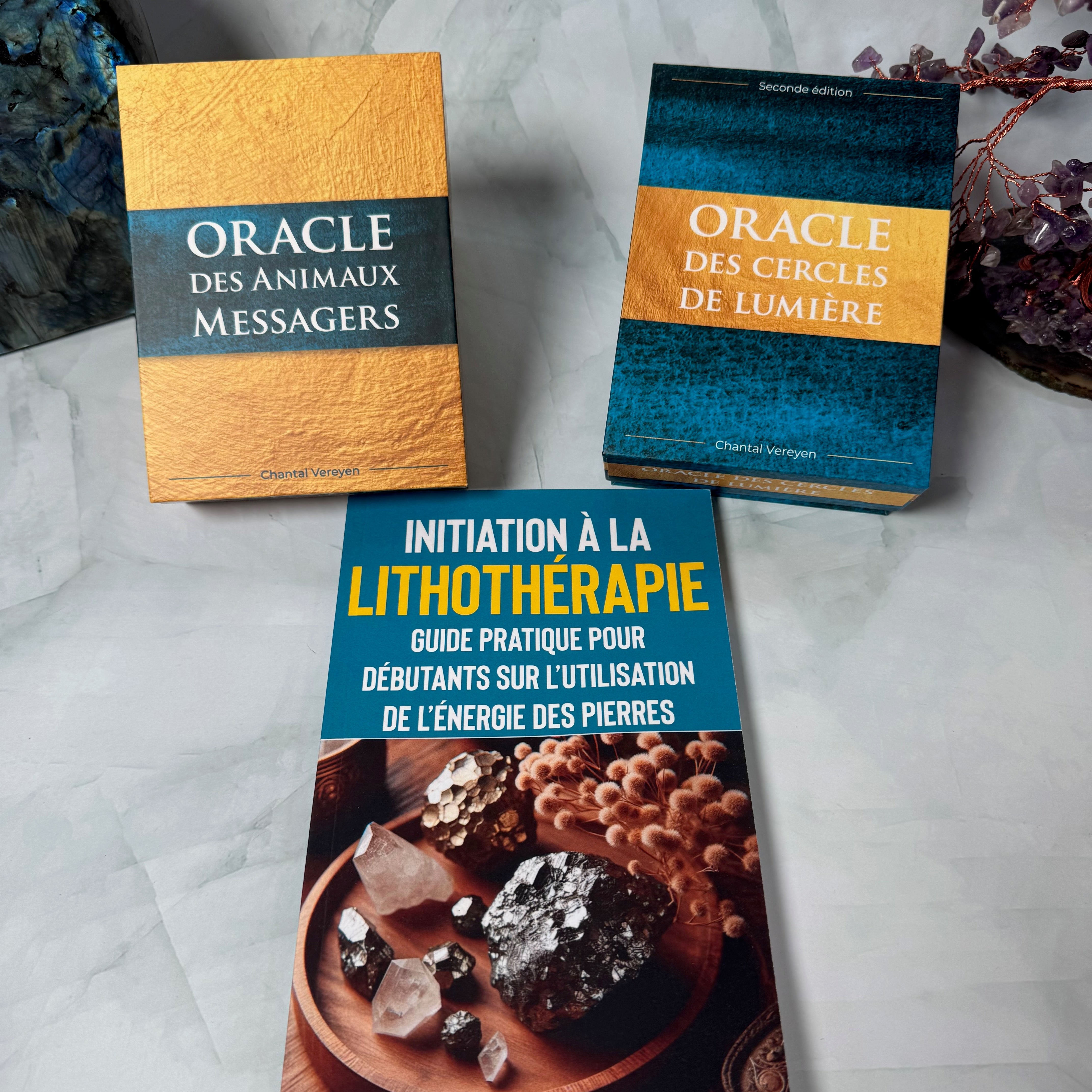 Pack Spirituel Complet – Oracles & Lithothérapie
