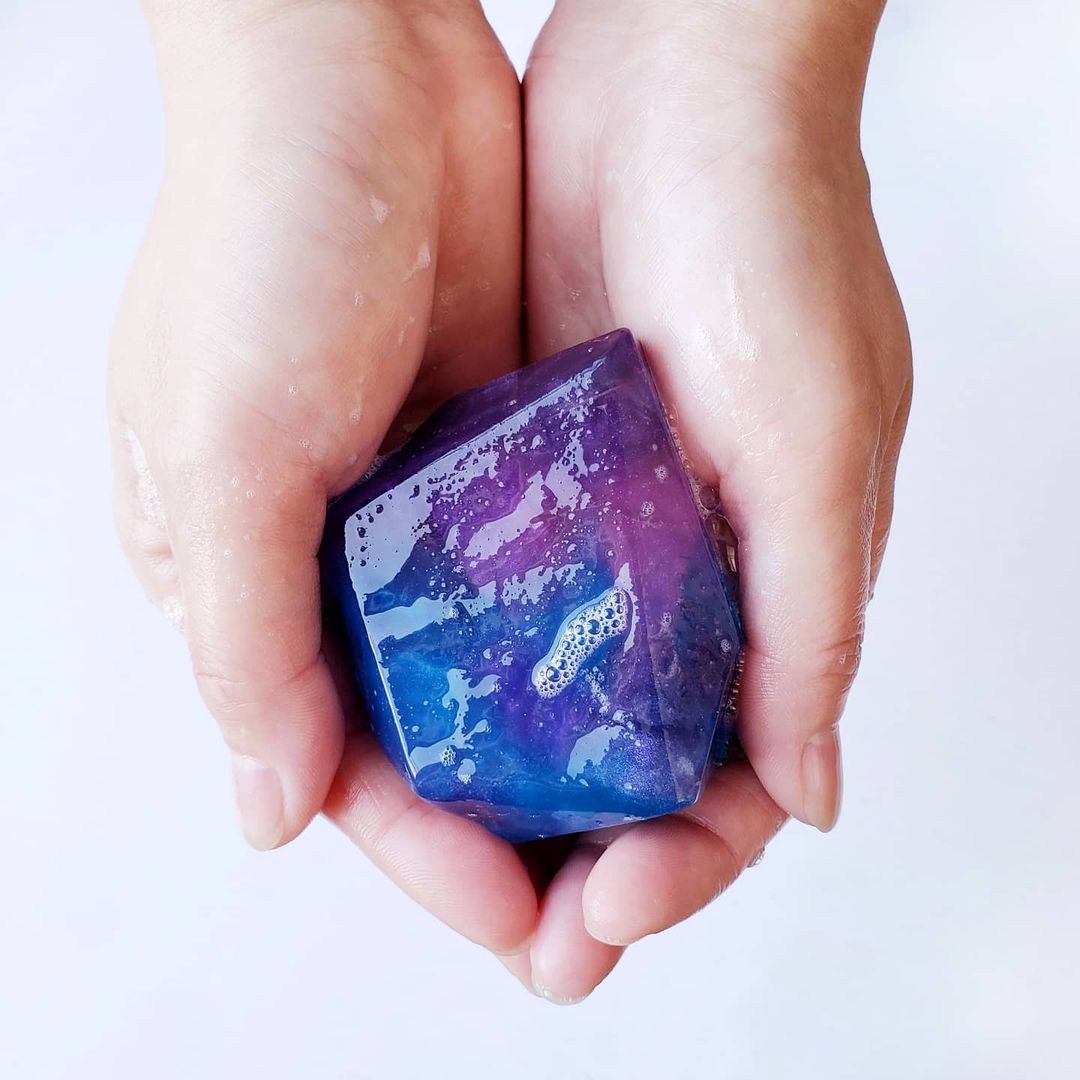 Savon Fluorine Multicolore- Boutique Chantal Vereyen