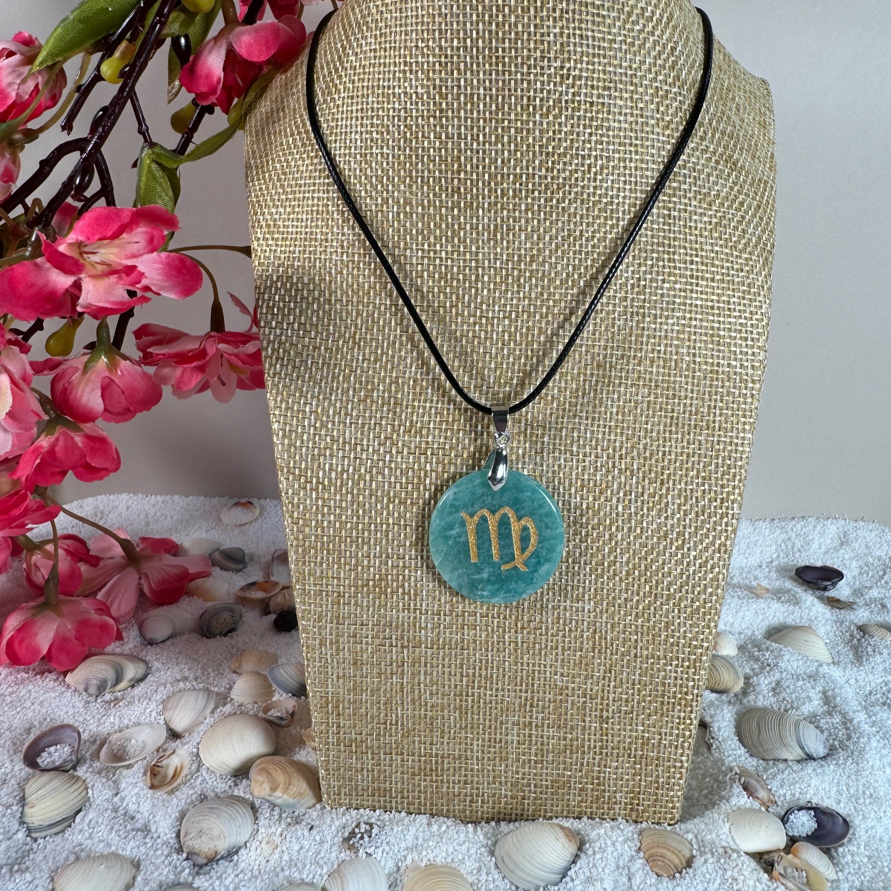 Collier Vierge en Amazonite : Calme et Harmonie!