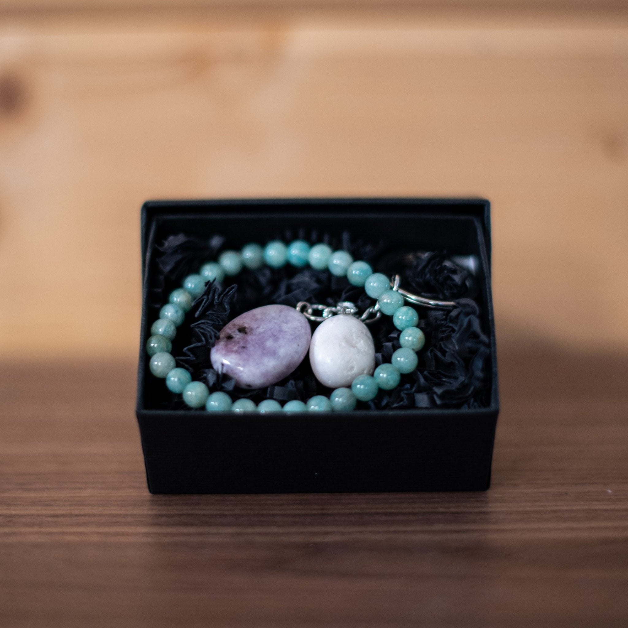 Box Nouvelle vie - Pierre naturelle de lithothérapie - Chantal Vereyen