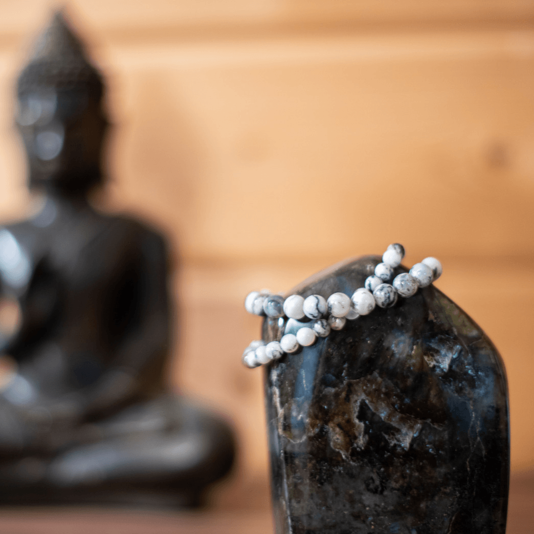 Bracelet Agate arbre - Pierre naturelle de lithothérapie - Chantal Vereyen