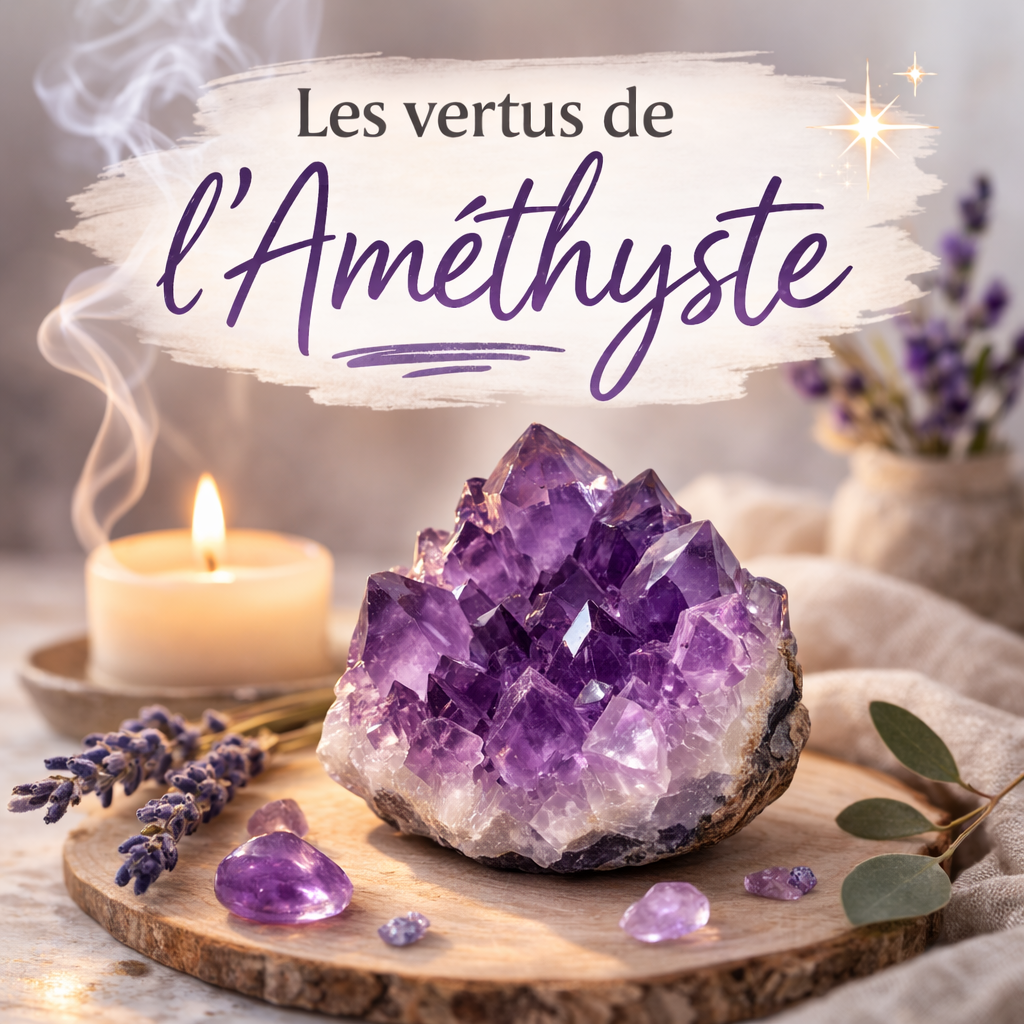 L’améthyste : pierre de sagesse et d’intuition