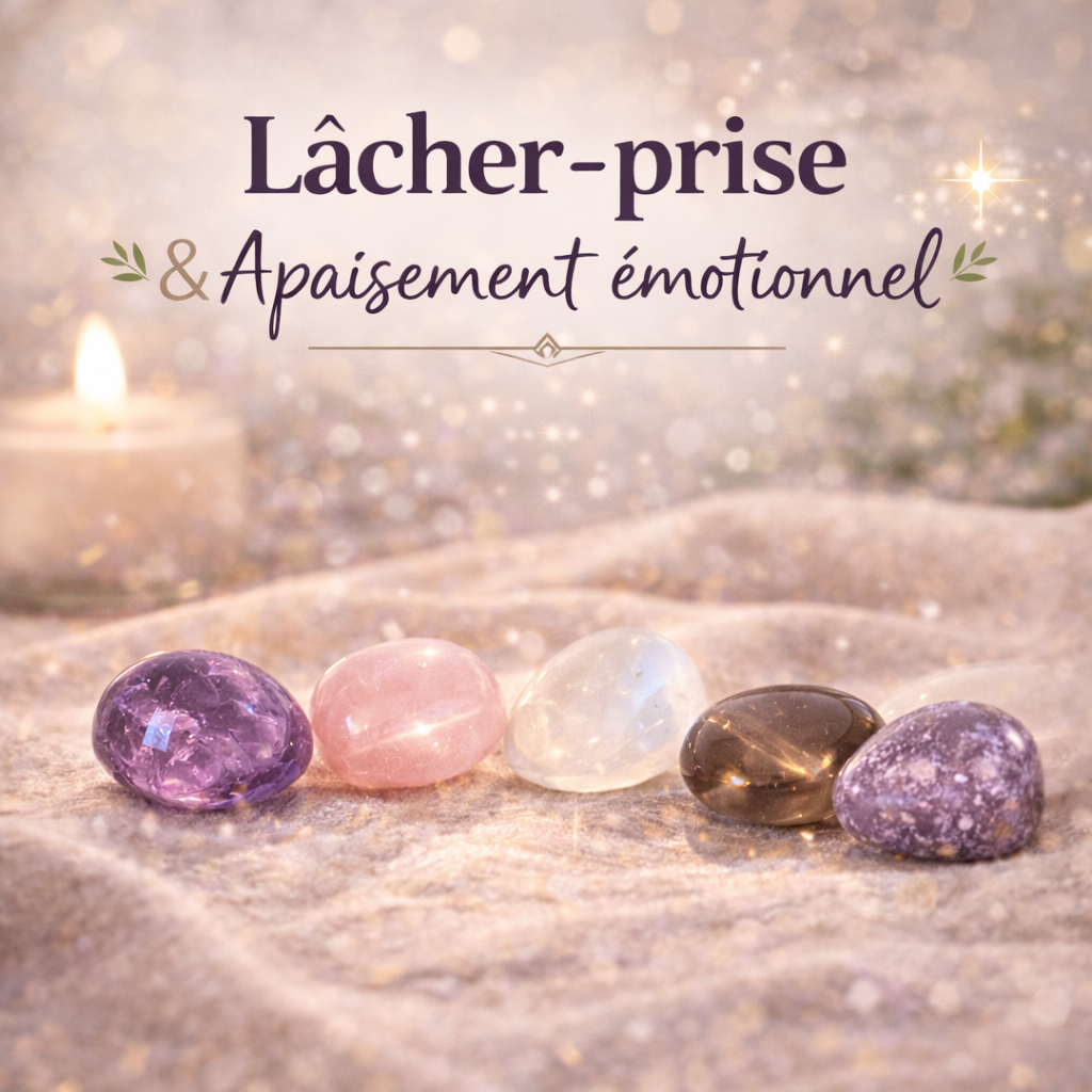 Les pierres pour le lâcher-prise et la paix intérieure