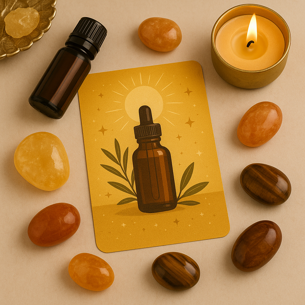 Huiles essentielles et pierres pour dynamiser son énergie | Bien-être naturel