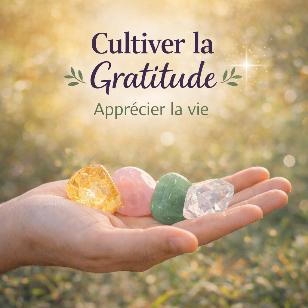 Les pierres pour cultiver la gratitude