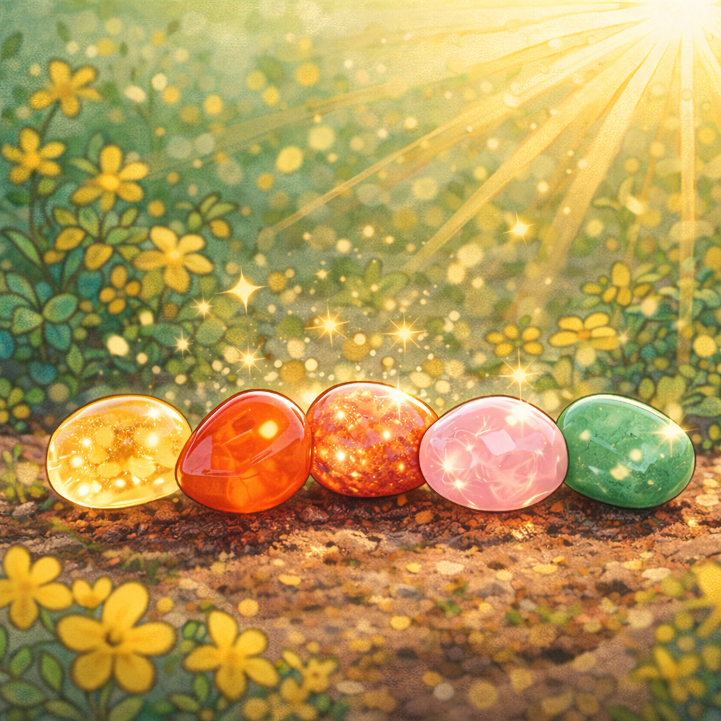 Les pierres du bonheur et de la joie de vivre