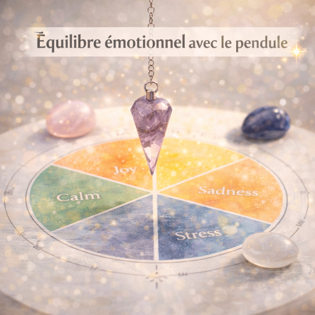 Utiliser le pendule pour trouver l’équilibre émotionnel