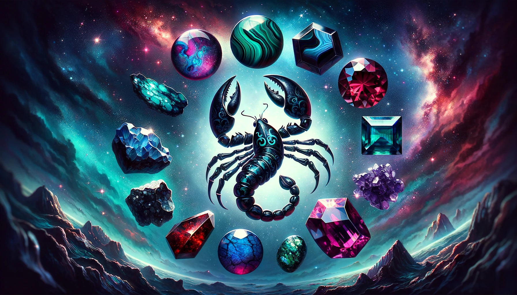 Les Pierres Précieuses et le Signe Astrologique du Scorpion : Équilibrez et Intensifiez Votre Énergie