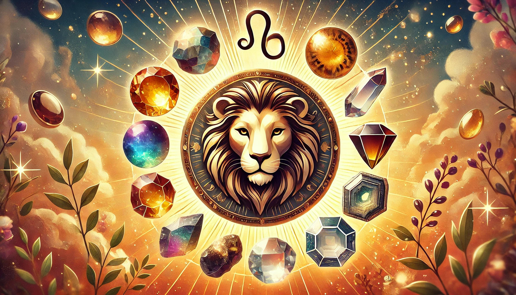 Les Pierres Précieuses et le Signe Astrologique du Lion : Brillez de Mille Feux