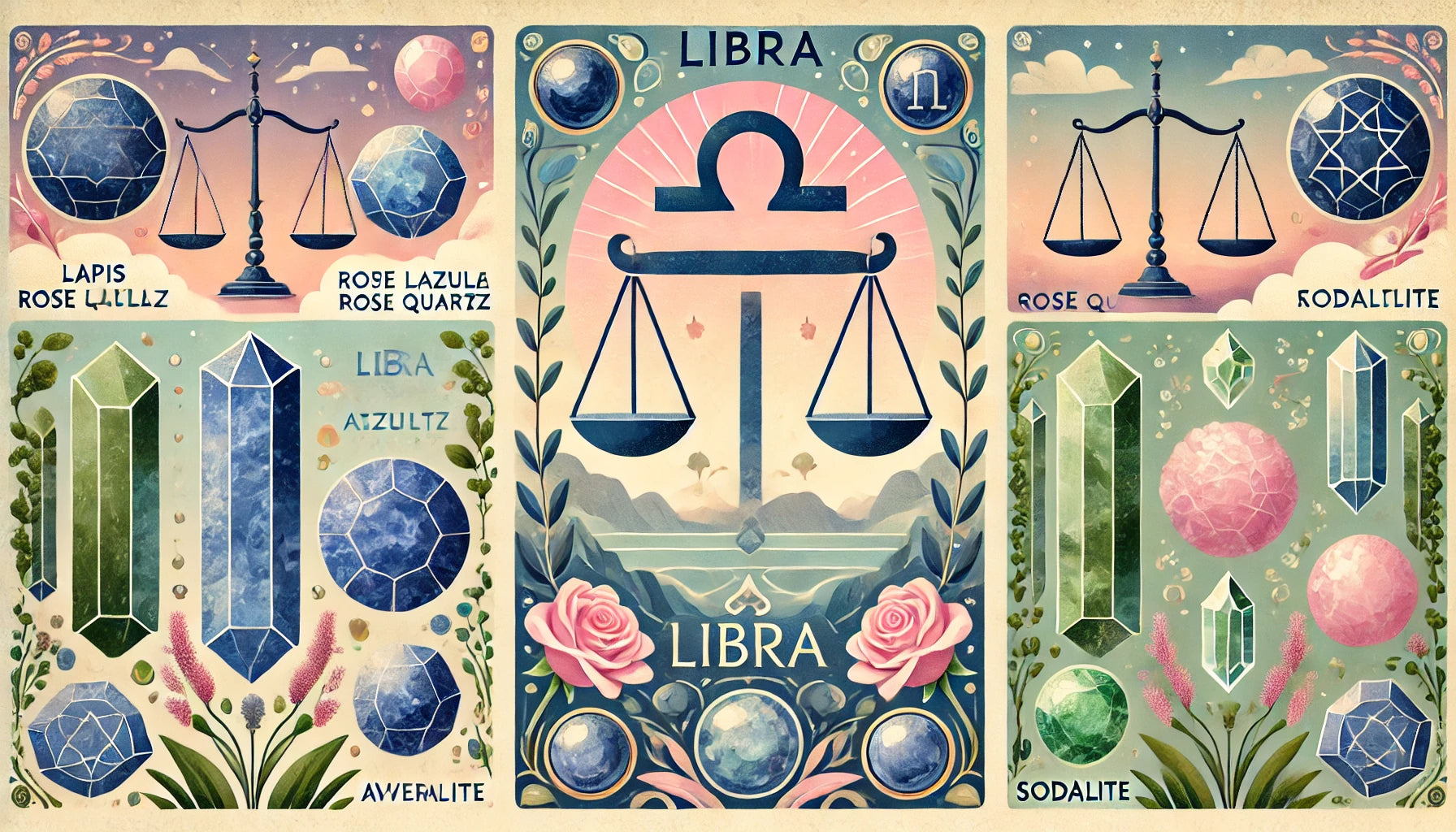 Les Pierres Précieuses et le Signe Astrologique de la Balance : Harmonisez et Équilibrez Votre Énergie
