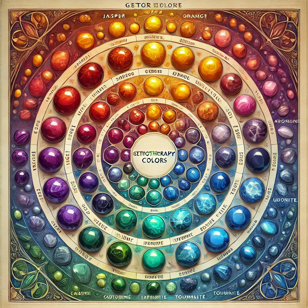 La Symbolique des Couleurs des Pierres et Leur Signification