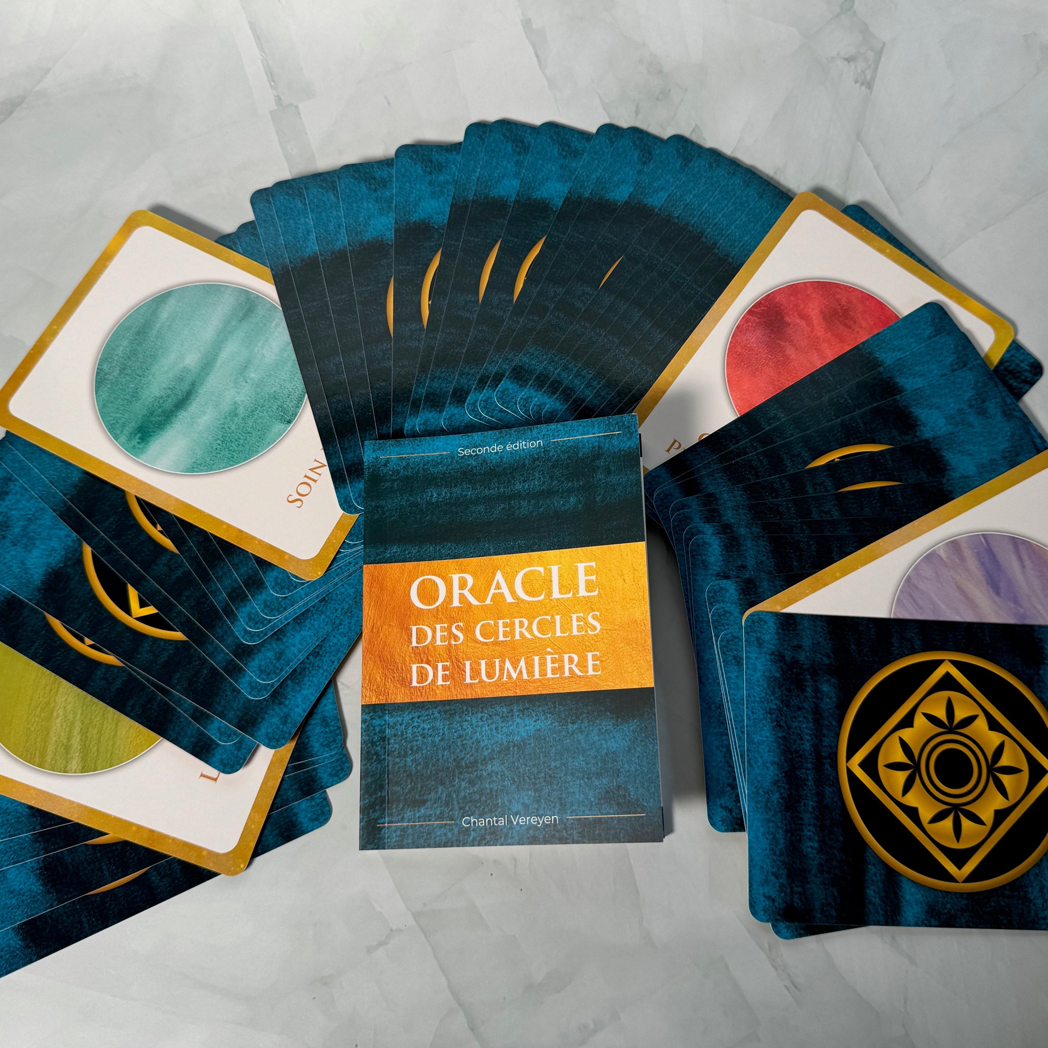 Oracle des cercles de lumière & Coffret Protection 5 pierres
