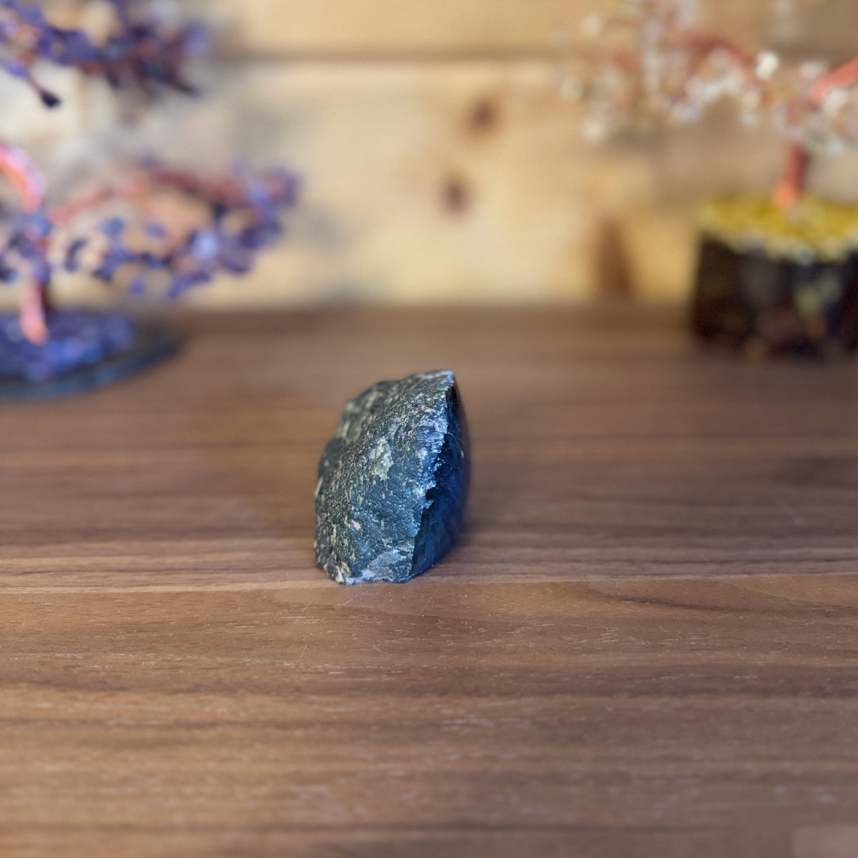 Labradorite bleue 1 face polie n°28