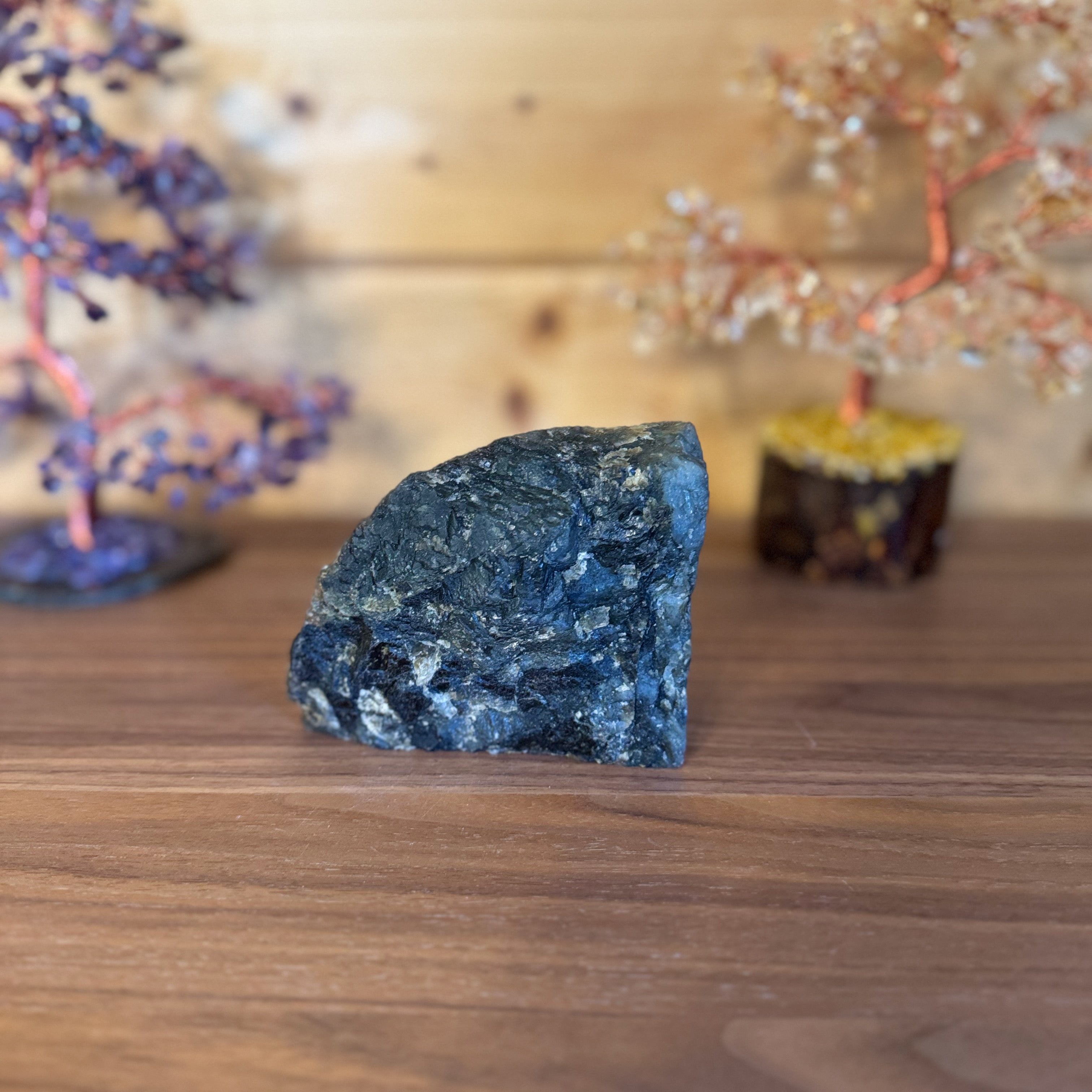 Labradorite bleue 1 face polie n°32
