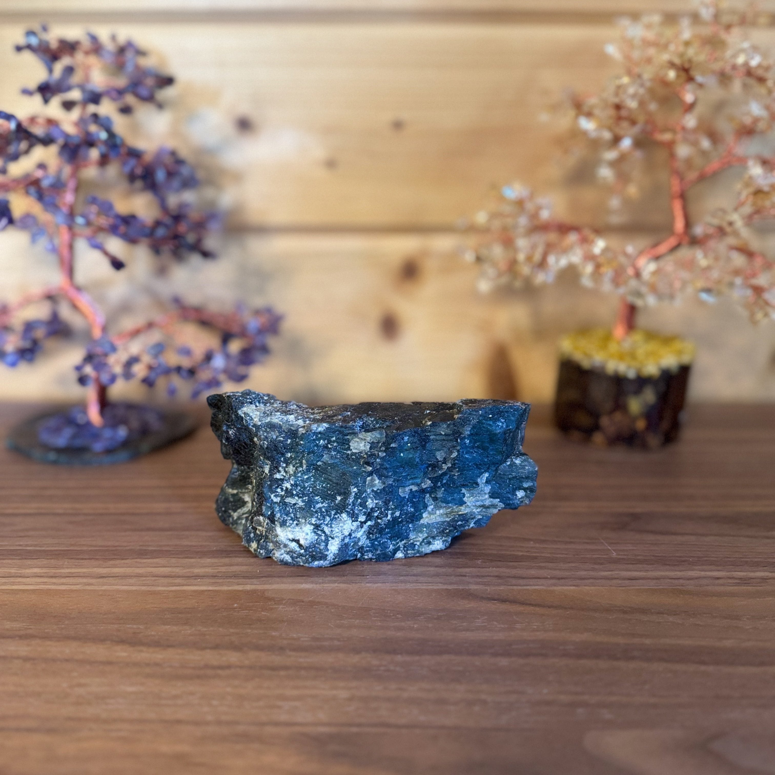 Labradorite bleue 1 face polie n°33