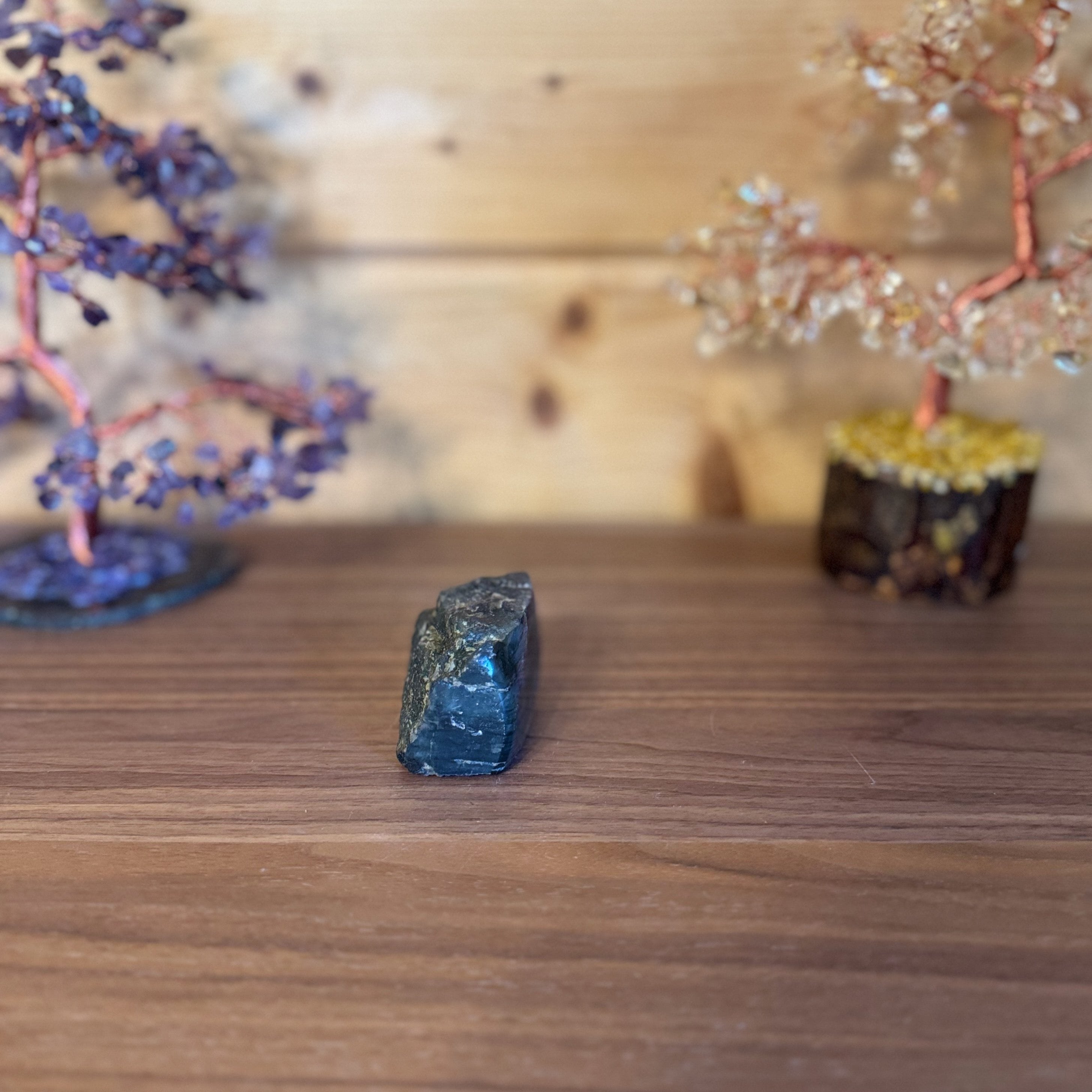 Labradorite bleue 1 face polie n°36