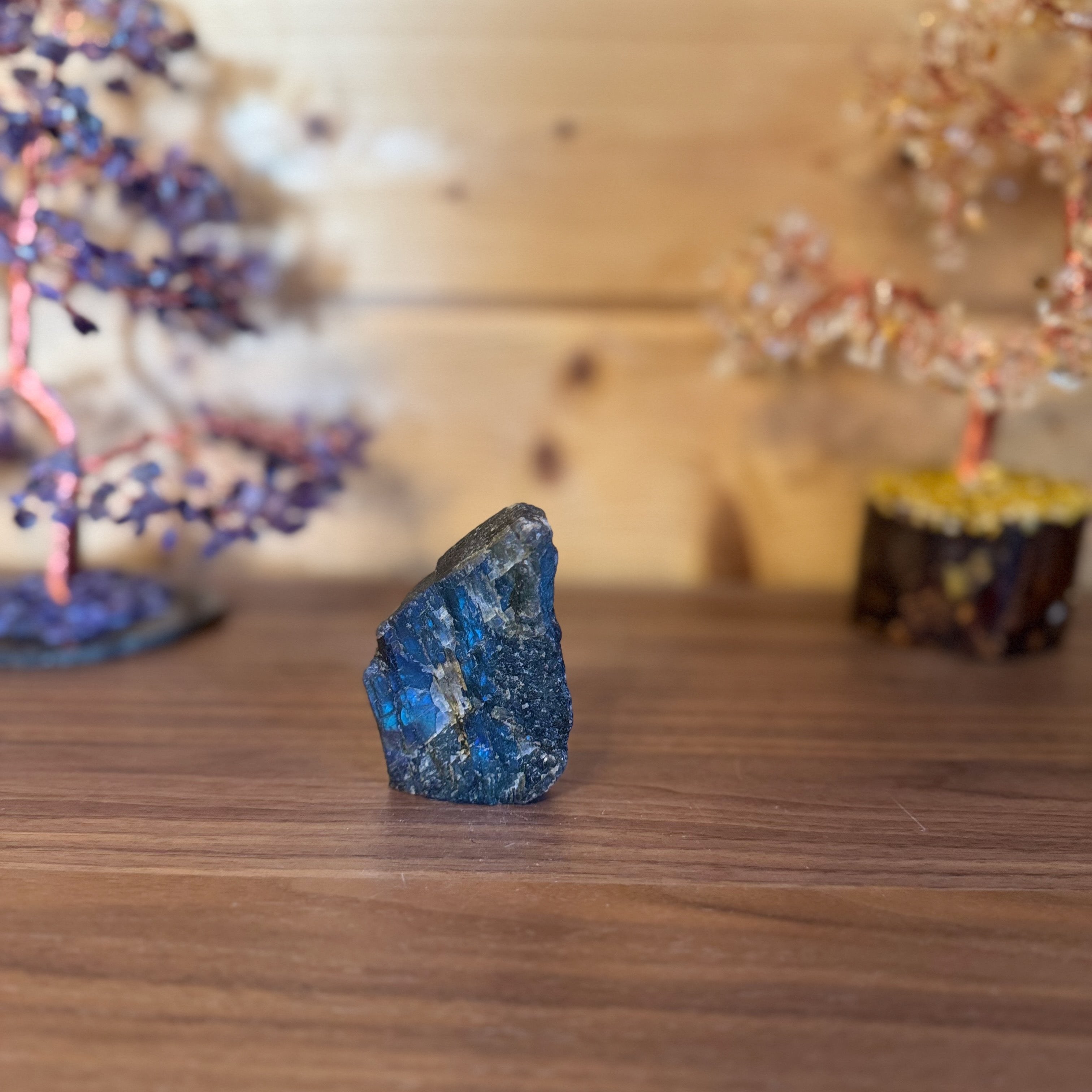 Labradorite bleue 1 face polie n°47