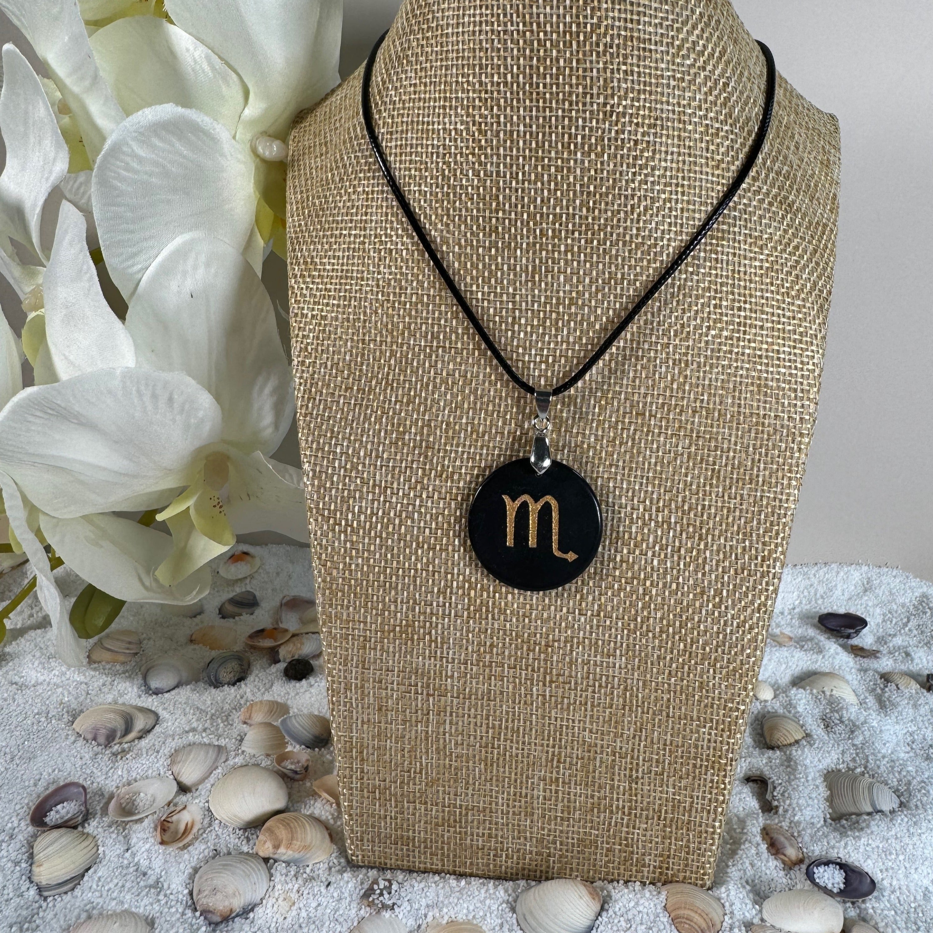 Black Tourmaline Scorpion Necklace: Passion and Protection!