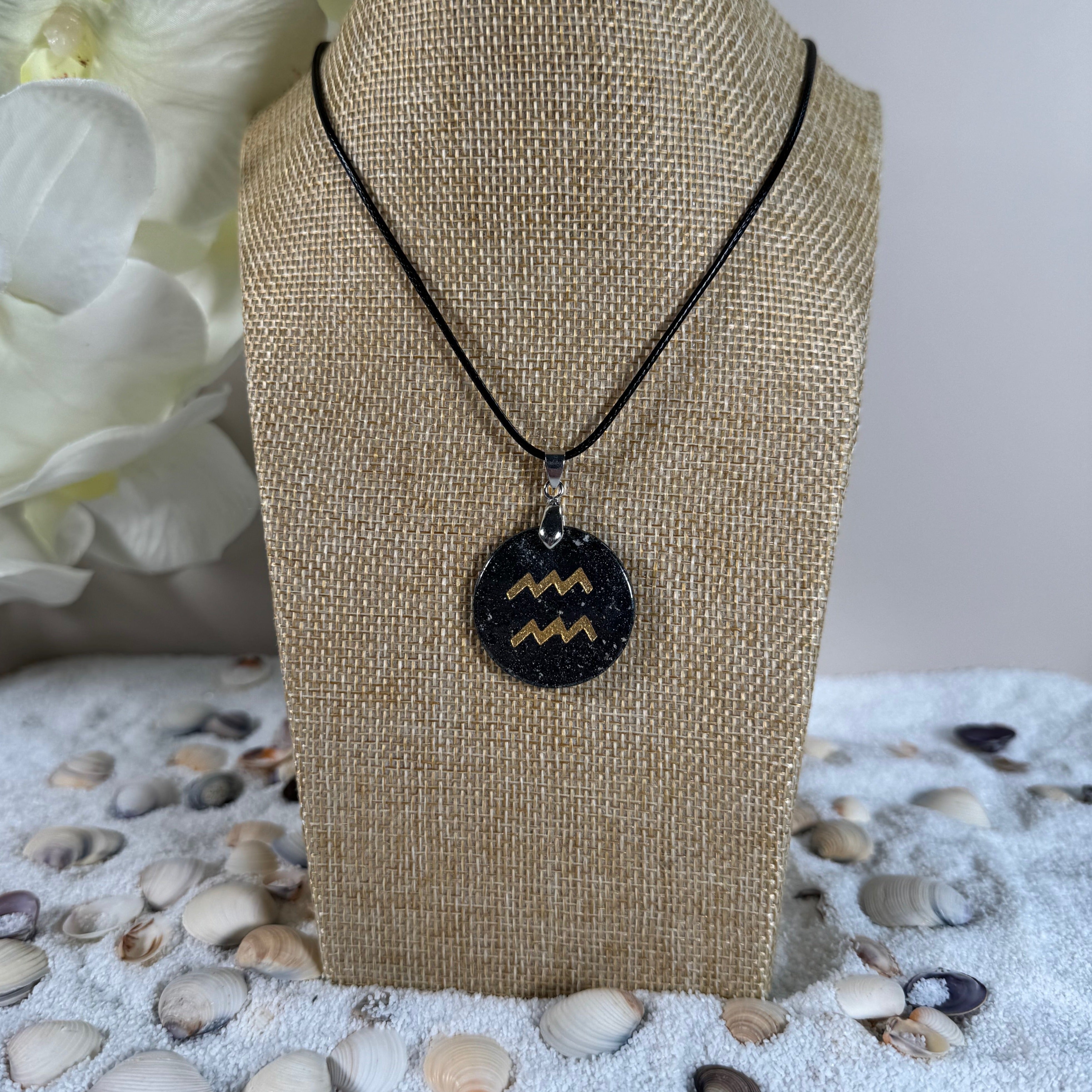Aquarius Hematite Necklace: Balance and Creativity!